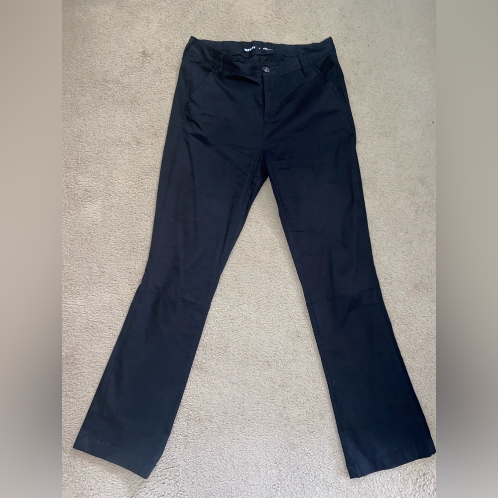Old Navy black bootcut stretch pants